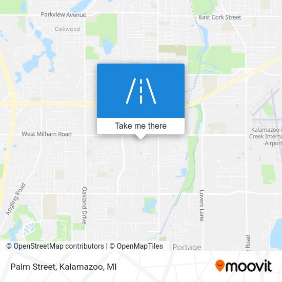 Mapa de Palm Street