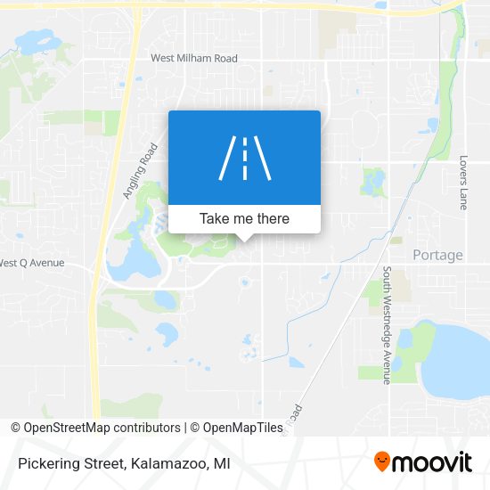 Mapa de Pickering Street