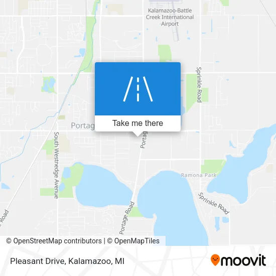 Pleasant Drive map