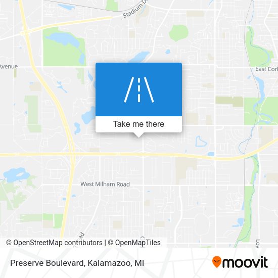 Mapa de Preserve Boulevard