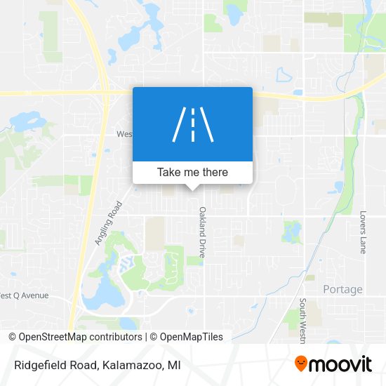 Mapa de Ridgefield Road