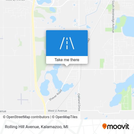 Rolling Hill Avenue map