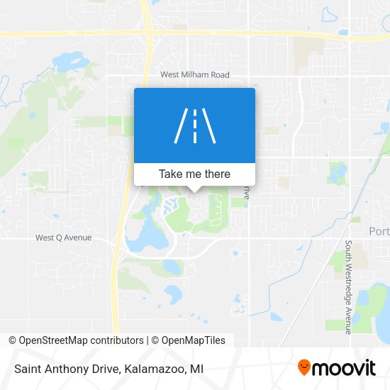 Mapa de Saint Anthony Drive