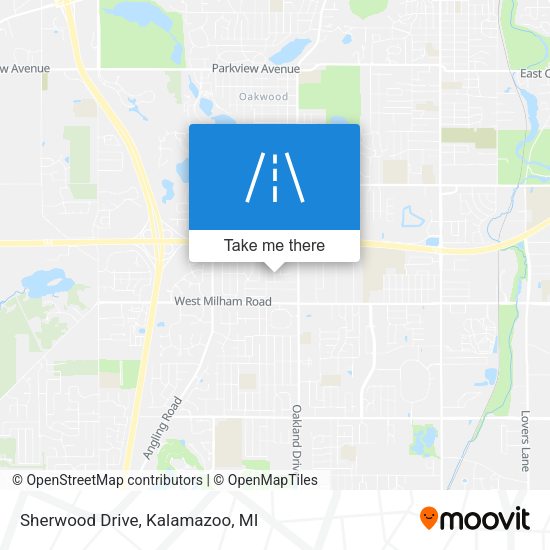 Mapa de Sherwood Drive