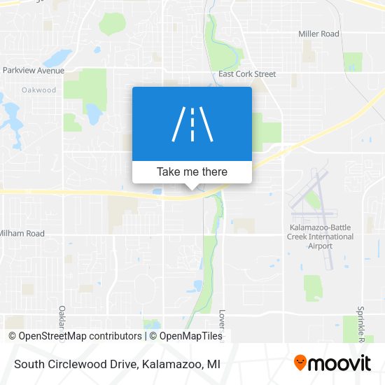 South Circlewood Drive map