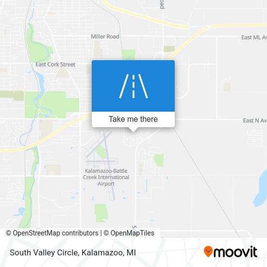 South Valley Circle map