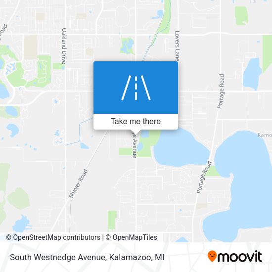 Mapa de South Westnedge Avenue