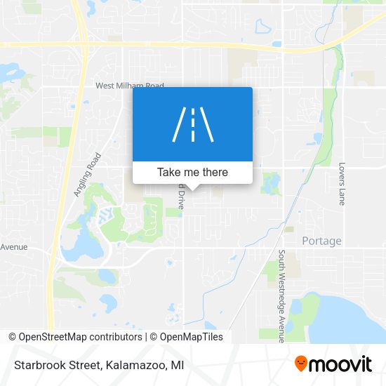 Mapa de Starbrook Street