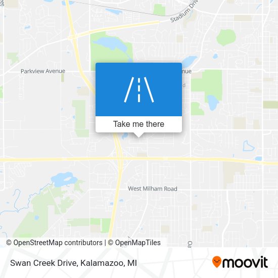 Mapa de Swan Creek Drive