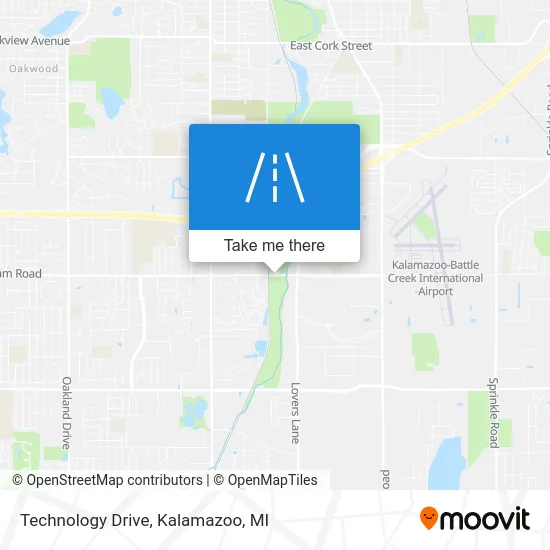 Technology Drive map