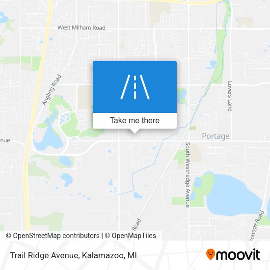 Mapa de Trail Ridge Avenue