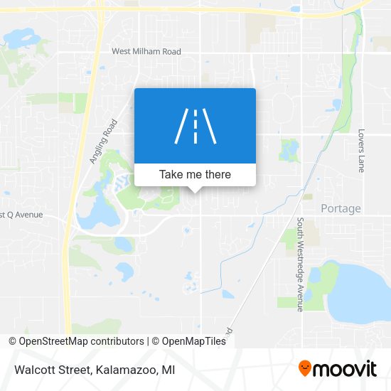 Mapa de Walcott Street