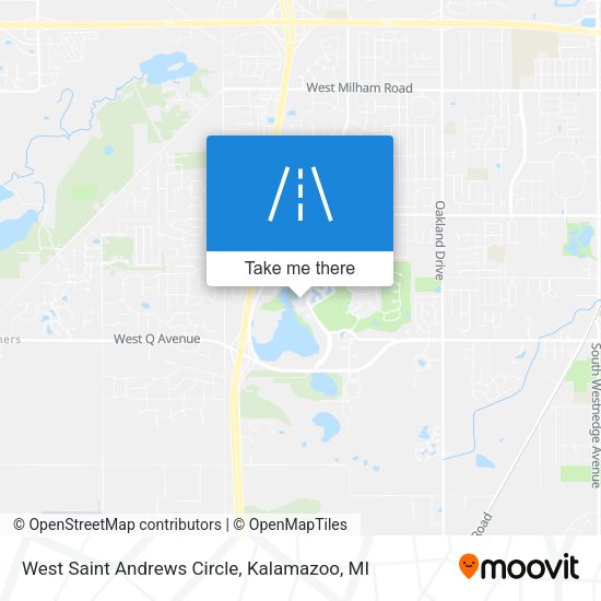 Mapa de West Saint Andrews Circle