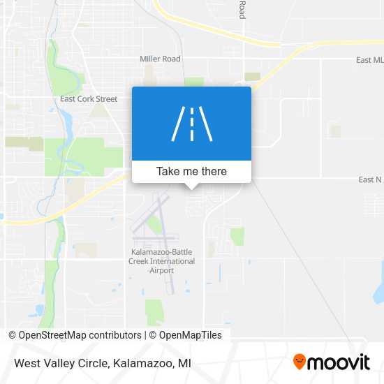 West Valley Circle map