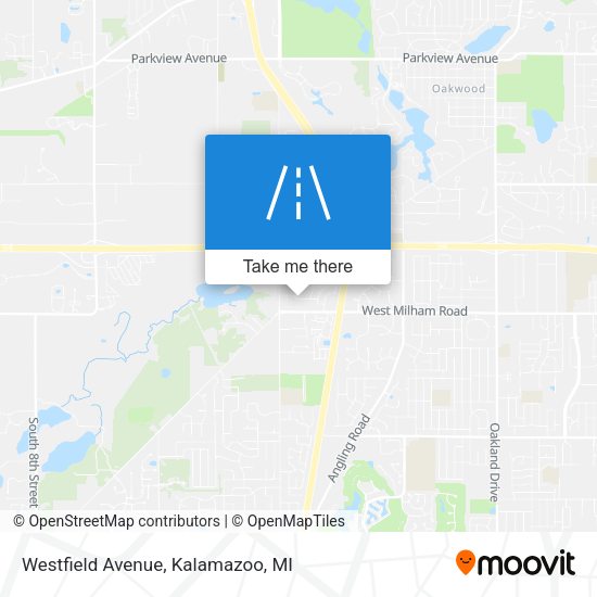 Mapa de Westfield Avenue