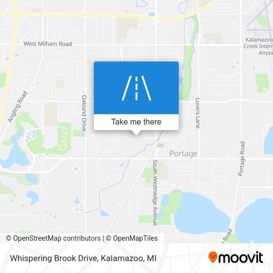 Whispering Brook Drive map