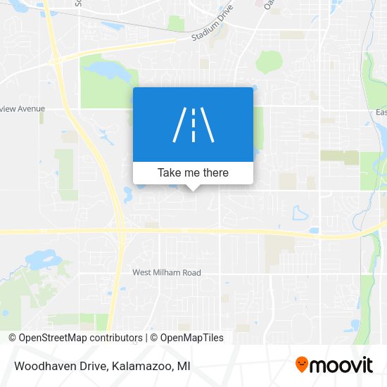 Woodhaven Drive map