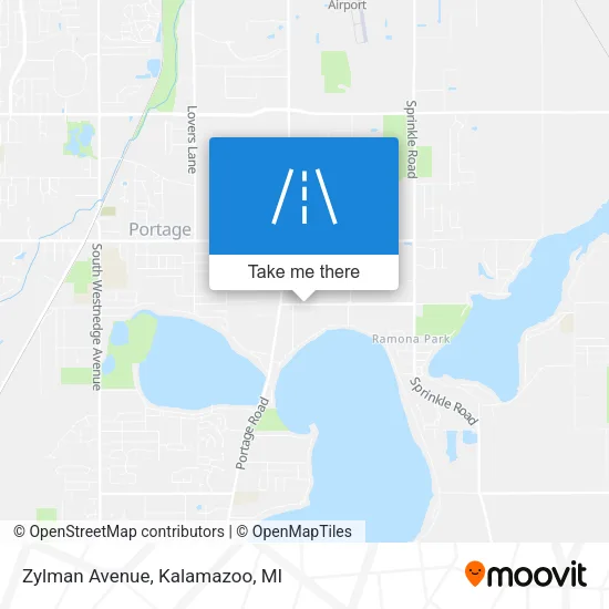Zylman Avenue map
