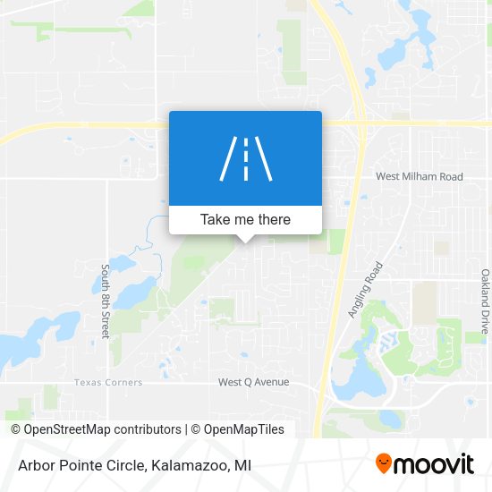 Mapa de Arbor Pointe Circle