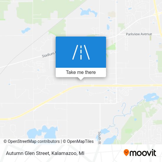 Mapa de Autumn Glen Street