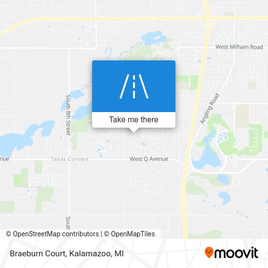 Mapa de Braeburn Court
