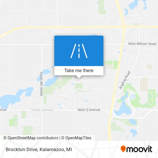 Mapa de Brockton Drive