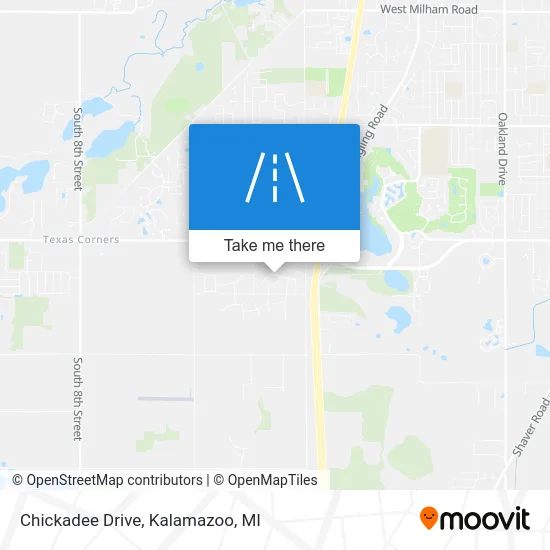 Chickadee Drive map