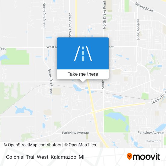 Mapa de Colonial Trail West