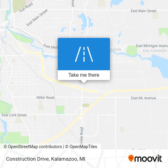 Construction Drive map