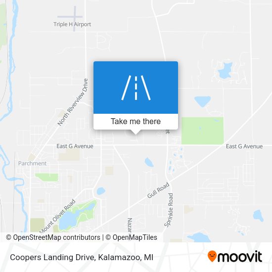Mapa de Coopers Landing Drive
