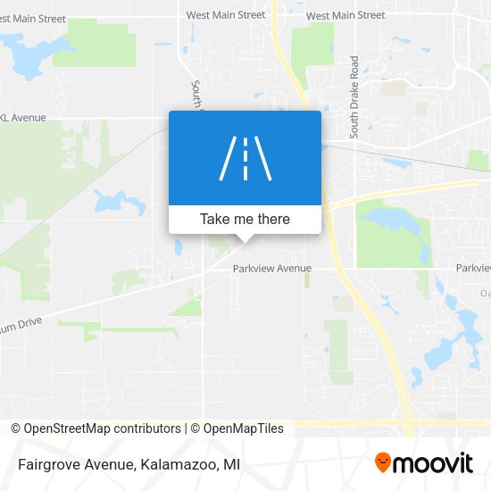 Mapa de Fairgrove Avenue