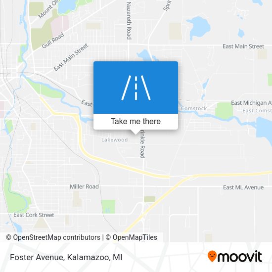Mapa de Foster Avenue