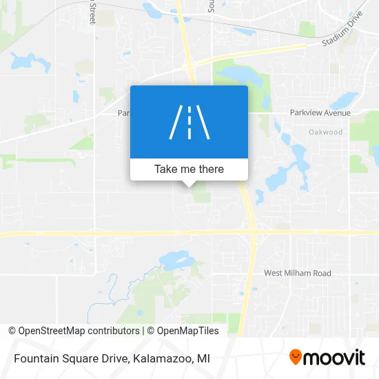 Fountain Square Drive map