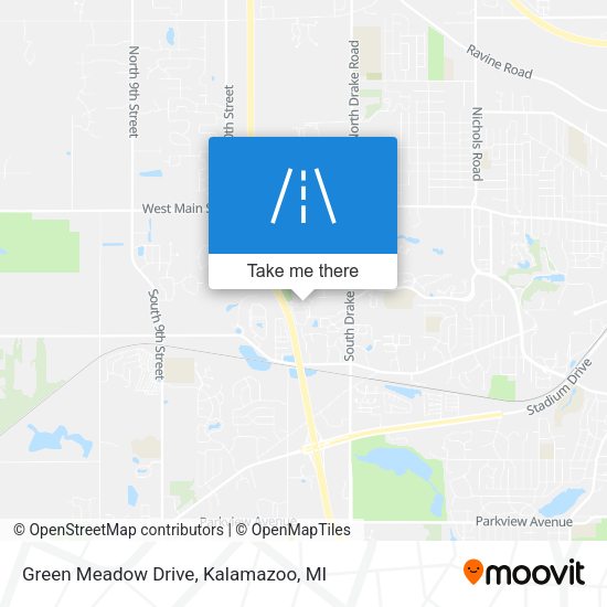 Mapa de Green Meadow Drive