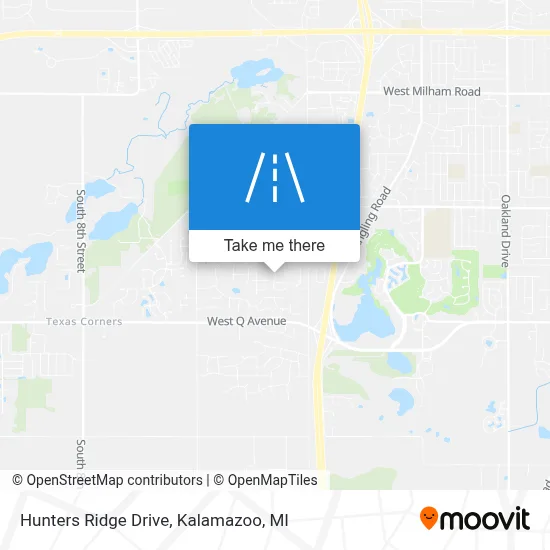 Hunters Ridge Drive map