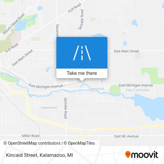 Mapa de Kincaid Street
