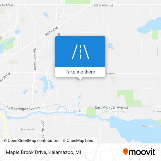 Maple Brook Drive map