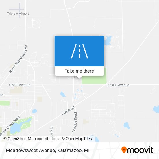 Mapa de Meadowsweet Avenue