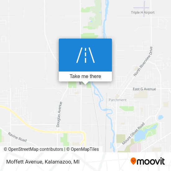 Moffett Avenue map