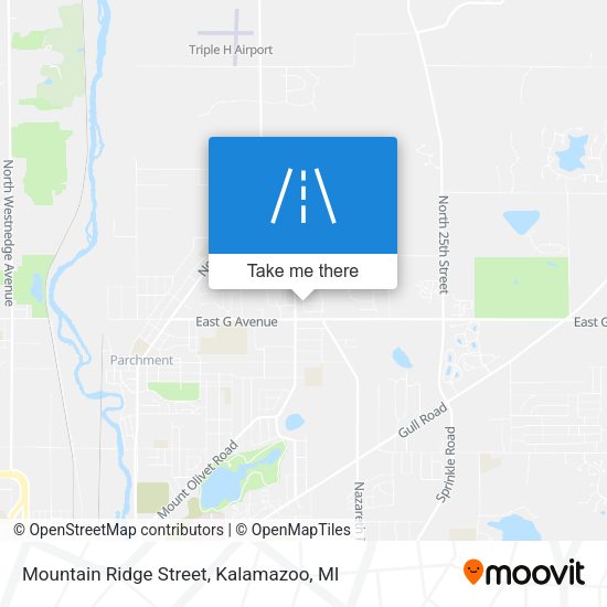 Mountain Ridge Street map