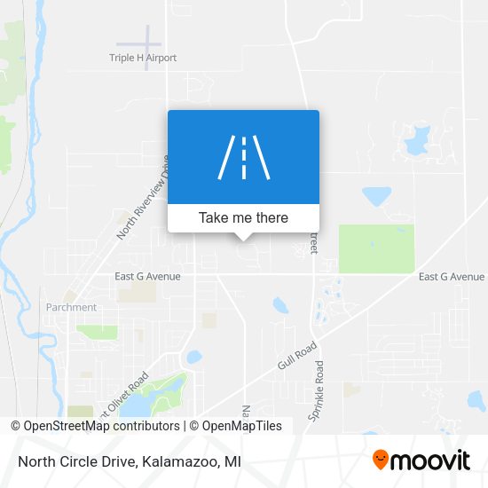 Mapa de North Circle Drive