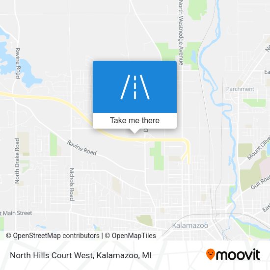 North Hills Court West map