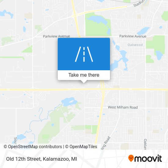 Mapa de Old 12th Street