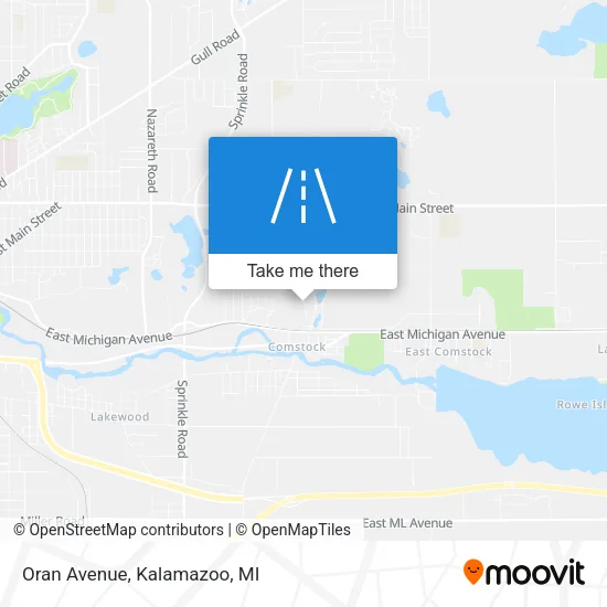 Oran Avenue map