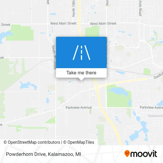 Powderhorn Drive map