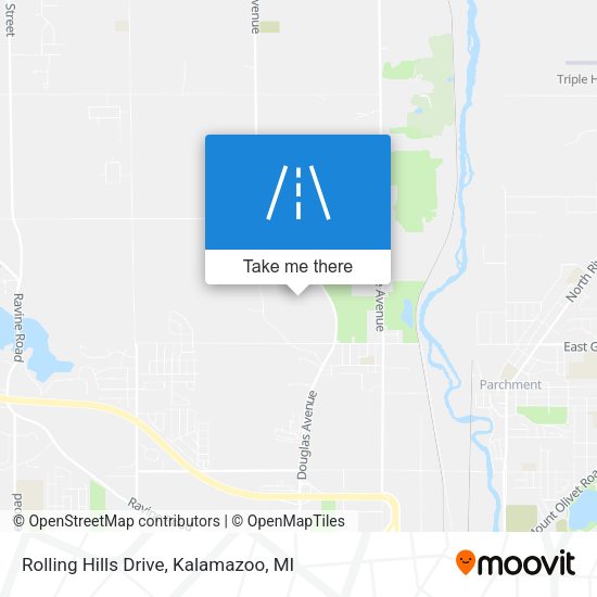 Rolling Hills Drive map