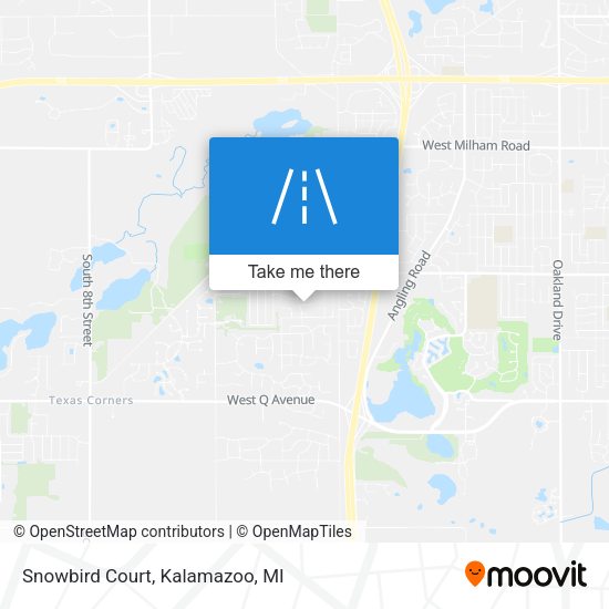Mapa de Snowbird Court