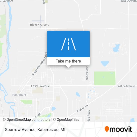 Mapa de Sparrow Avenue