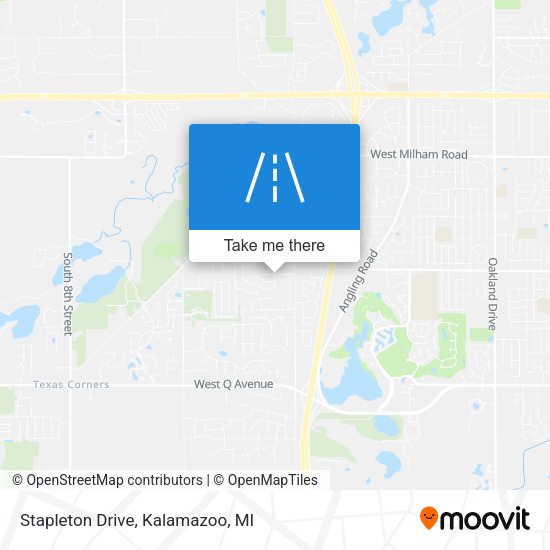 Mapa de Stapleton Drive