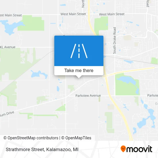 Strathmore Street map